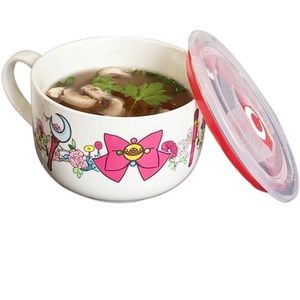 Sailor Moon Crystal Microwavable Soup Mug with Lid